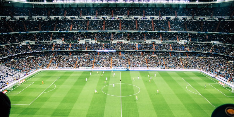 西班牙与葡萄牙队伊比利亚德比比赛瞬间，球迷看台气氛热烈